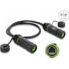 Delock connettore doppio per cavi RJ45 femmina su RJ45 femmina Cat.6A per installazione con filettatura M20 x 1,5 mm IP68 antipolvere e impermeabile 0,5 m nero (91839)
