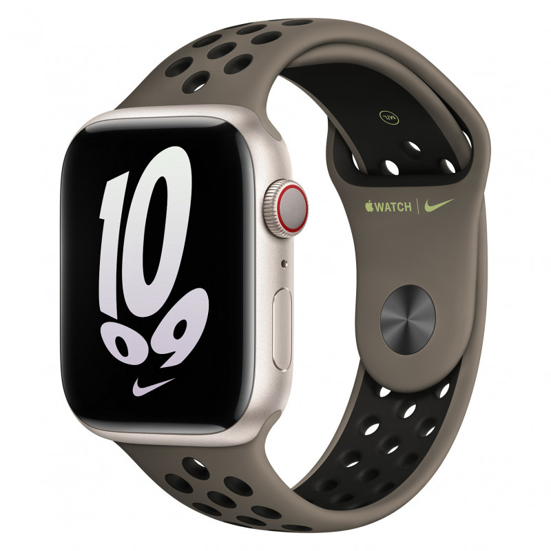 Apple Watch cinturino Nike Sport 45mm – Olive Grey/nero