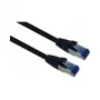 helos cavo patch outdoor Cat6a RJ45, 1 m, nero