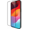 dbramante1928 eco-shield Protezione schermo per Apple iPhone 15, bordo nero