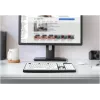 Geemarc KBSV3 tastiera USB, layout tedesco (QWERTZ), bianco