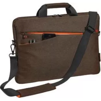 PEDEA Fashion borsa per laptop 15,6 pollici (39,6 cm), marrone