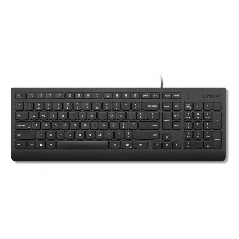 Lenovo Essential tastiera cablata AI, inglese US con simbolo Euro
