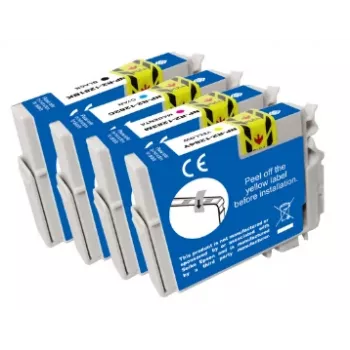 Multipack cartucce d'inchiostro compatibili G&G per Epson T1285 (C13T12854012), nero/ciano/magenta/giallo