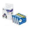 Multipack cartucce d'inchiostro compatibili G&G per Epson T1285 (C13T12854012), nero/ciano/magenta/giallo