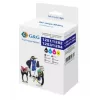 Multipack cartucce d'inchiostro compatibili G&G per Epson T1285 (C13T12854012), nero/ciano/magenta/giallo