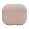 dbramante1928 Costa Rica – custodia per cuffie wireless – plastica riciclata, silicone – rosa sabbia – per Apple AirPods (3ª generazione)