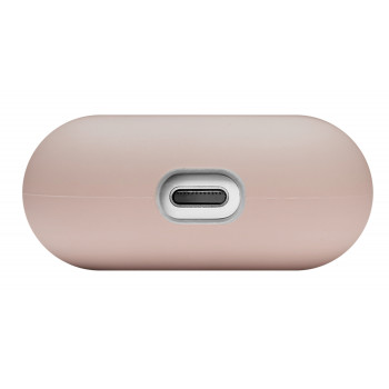 dbramante1928 Costa Rica – custodia per cuffie wireless – plastica riciclata, silicone – rosa sabbia – per Apple AirPods (3ª generazione)