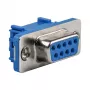 EFB Elektronik Connettore femmina D-Sub, IDC, a profilo piatto, EDFF 09 LPIII/Z (29010.1V2)