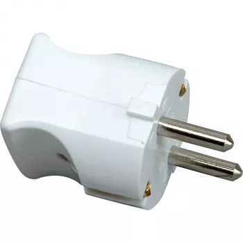 Kopp Connettore maschio Schuko, corpo in un pezzo, fino a 3x1,5 mm², 16A, 250V~, IP20 (16731N)