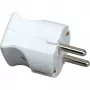 Kopp Connettore maschio Schuko, corpo in un pezzo, fino a 3x1,5 mm², 16A, 250V~, IP20 (16731N)