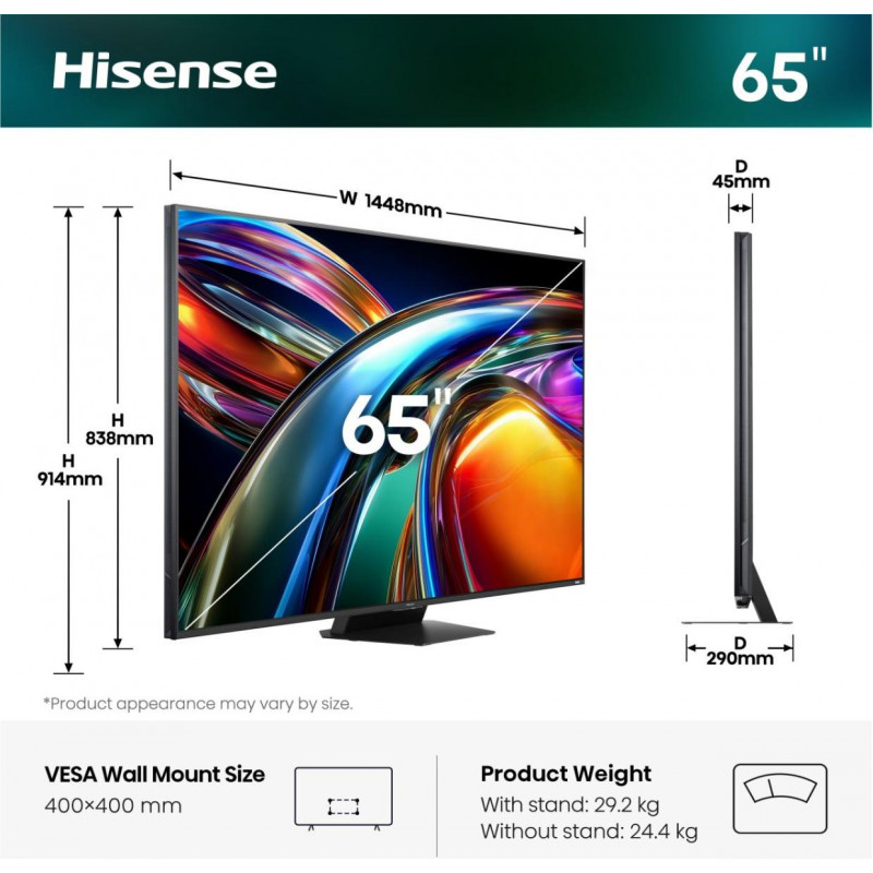 Hisense 65UR9S TV 65