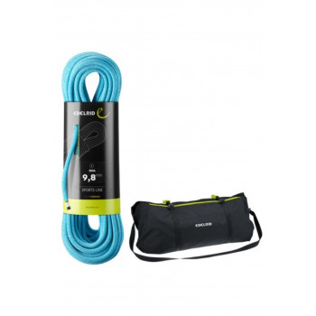 EDELRID Boa 9,8 mm corda da arrampicata, 80 m + Liner Cover