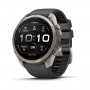 Garmin Fenix 9 Pro – smartwatch 51mm titanio con cinturino in silicone grafite/nero