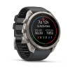 Garmin Fenix 9 Pro – smartwatch 51mm titanio con cinturino in silicone grafite/nero