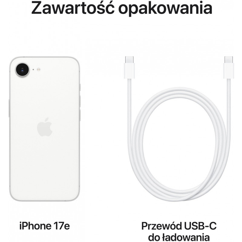 Smartphone Apple iPhone 17e 5G 8/512GB bianco (MHU04)