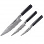SAMURA Set di coltelli da cucina Damascus (SD-0220)
