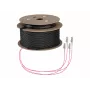 EFB cavo principale in fibra ottica OM4, 4 fibre, LC-LC, 130 m, LSZH