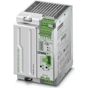 Phoenix Contact QUINT-UPS/ 24DC/ 24DC/ 5/1.3AH gruppo di continuità, verde-grigio (2320254)