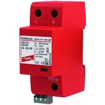 DEHN DEHNshield DSH TN 255 FM scaricatore combinato tipo 1+2 per sistemi TN monofase (941205)
