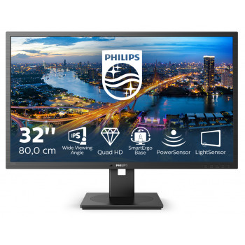 Philips 325B1L/00 monitor per computer 80 cm (31,5 pollici), 2K Ultra HD, LCD, nero