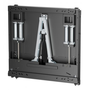 Manhattan supporto TV da parete regolabile in altezza con sistema Lift&Lock, 55–75 pollici, 35–65 kg, nero (462723)