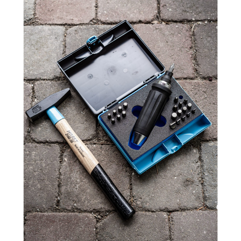 Hazet 2272/23N Set cacciavite a percussione con bit, 23 pezzi