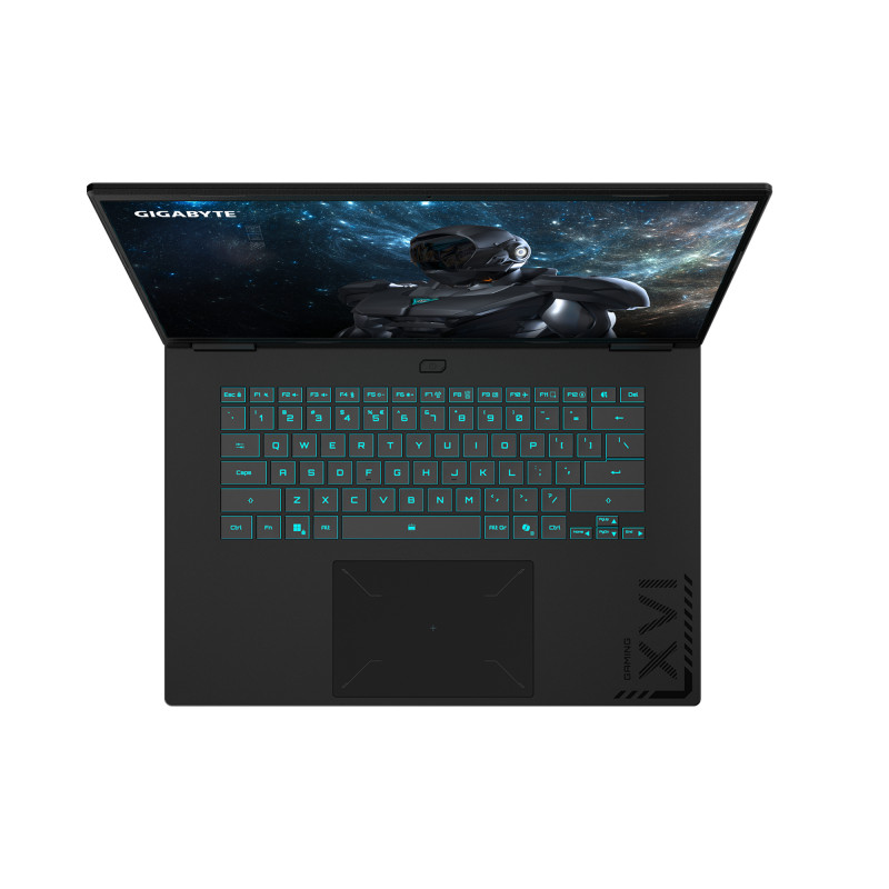 Gigabyte Gaming A16 Pro notebook - Intel Core 7 240H, 32GB RAM, 1TB SSD, NVIDIA GeForce RTX 5080, Windows 11 Home, tastiera francese (AZERTY)