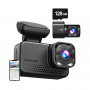 REDTIGER VC70 dashcam Wi-Fi 4K + 2,5K con scheda 128GB
