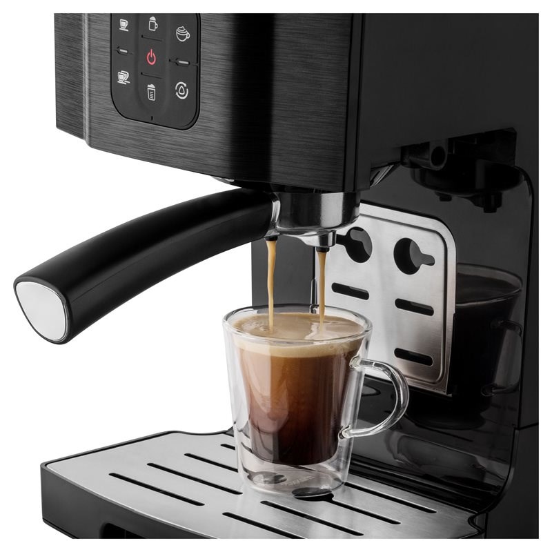 Sencor SES 4040BK macchina per caffè semiautomatica, 1450 W, 20 bar, 1,4 l, nero
