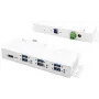 EXSYS EX-1189HMVS-3W hub interfaccia USB 3.2 Gen 1 (3.1 Gen 1) Type-B bianco