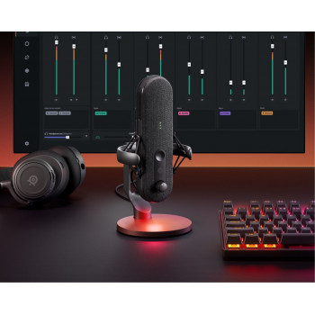 Steelseries ALIAS microfono per PC nero