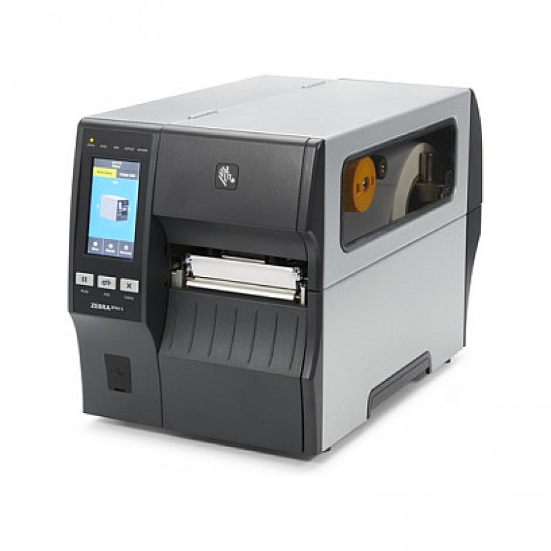 Zebra ZT411 4 inch etichettatrice industriale - trasferimento termico diretto, 300 dpi, seriale, USB, Ethernet, Bluetooth (ZT41143-D9E0000Z)