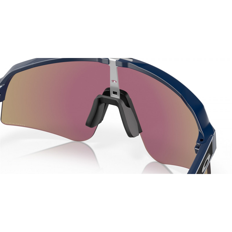 Oakley Sutro Lite Sweep occhiali da sole per ciclismo, nero opaco / Prizm Saphir