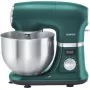 Severin KM 3896 robot da cucina, acciaio inox / verde opaco / nero