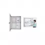 magnetoplan CC bacheca, 4 x DIN A4, per esterno e interno, vetro acrilico di sicurezza antishock (1216000)