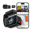 REDTIGER F4 Pro WiFi dashcam 4K + 1080p 128GB