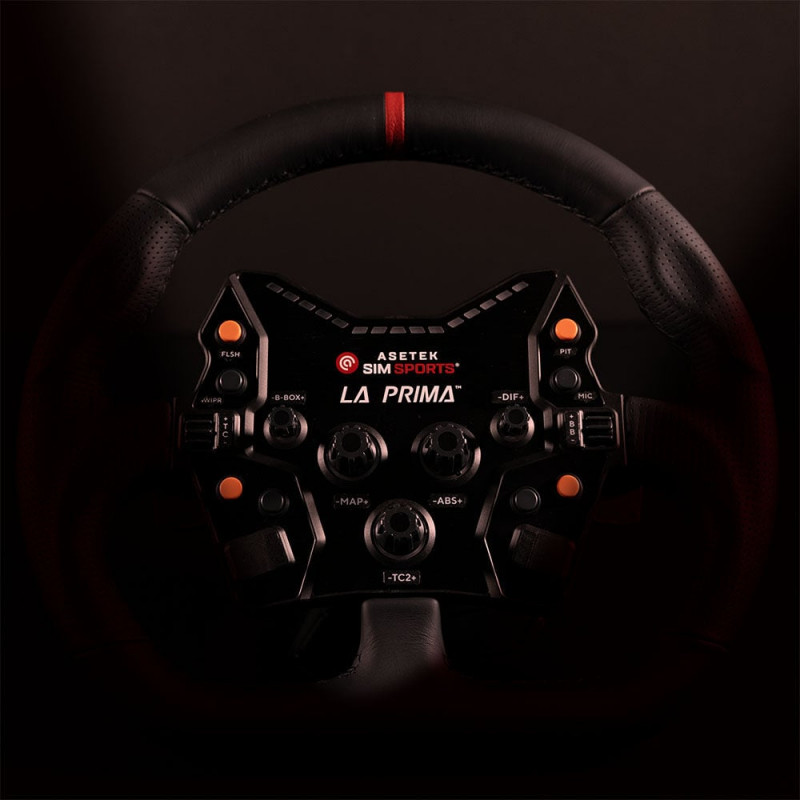Asetek SimSports Set di adesivi - bianco