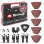 Einhell 708136 Set di accessori per utensile multifunzione, 35 pezzi, in XL-PLUS-CASE