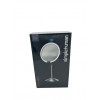 simplehuman Specchio pieghevole con sensore, 12 cm, ricaricabile, acciaio inox spazzolato