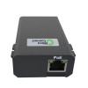 Microconnect POEINJ-60W-USBC iniettore PoE Gigabit, IEEE 802.3af/802.3bt, 100 m, nero