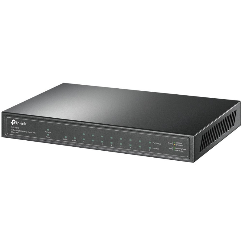 TP-Link Switch TL-SG1210P 10 porte Gigabit PoE V4.4