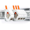 DIGITUS Cavo di installazione Cat7 S/FTP, B2ca, AWG 23/1, LSZH, 100 m, arancione