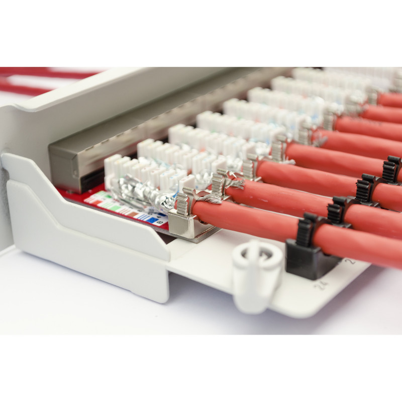 DIGITUS Cavo di installazione Cat7 S/FTP, B2ca, AWG 23/1, LSZH, 100 m, arancione