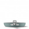 Smeg FPF2802EGM padella, 28 cm, ceramica, manico in acciaio inox, verde smeraldo