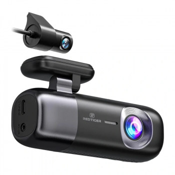 REDTIGER F9 dashcam WiFi 4K + 1080p
