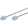 Goobay Cavo patch Slim Cat6a U/FTP RJ45, 1 m, grigio