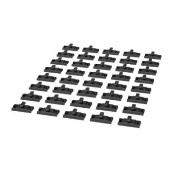 APC NetShelter - Giunto di collegamento guide di montaggio rack - nero (confezione da 40)
