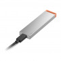 Lenovo PS8S SSD esterna portatile 2TB, USB 3.2 Gen 2, USB-C, Cool Gray (4XB1T88413)