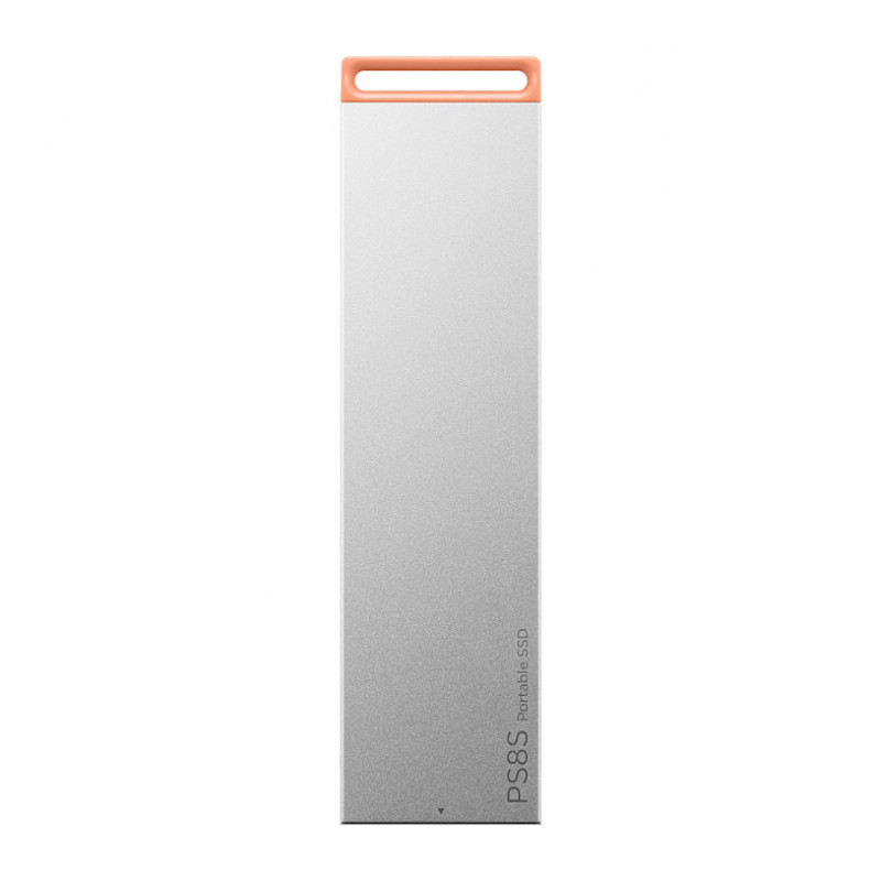 Lenovo PS8S SSD esterna portatile 2TB, USB 3.2 Gen 2, USB-C, Cool Gray (4XB1T88413)
